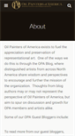 Mobile Screenshot of blog.oilpaintersofamerica.com